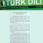 Türk Dili