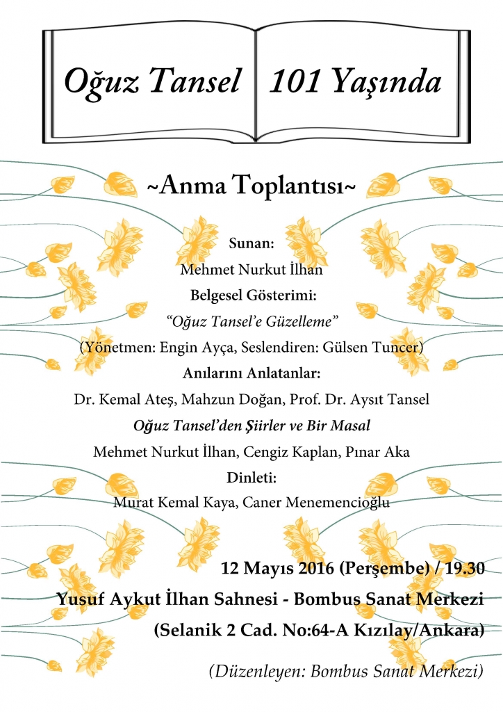 12 Mayıs 2016-Bombus-Afiş